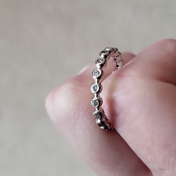 Pandora Jewelry - Pandora Dazzling dots ring! Sterling silver! Size 52